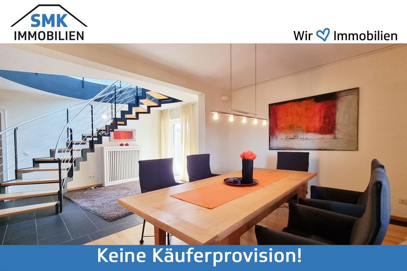 Familienparadies mit besonderer Architektur in Verl-Kaunitz. Keine Käuferprovision!